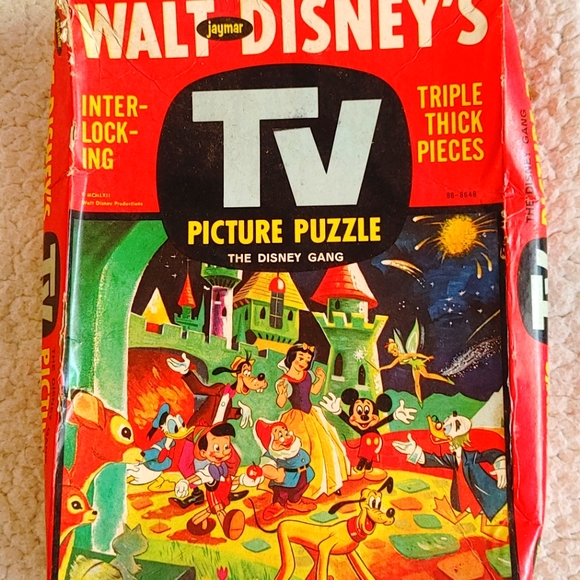 Vintage Walt Disney jigsaw puzzle - Picture 2 of 3